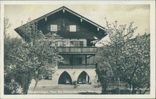 Ansichtskarte berammergau haus gebraucht kaufen  Eggenstein-Leopoldshafen