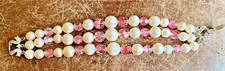 Vintage pink faceted for sale  Jamestown