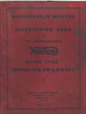 Norton model 16h for sale  ALFRETON