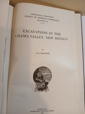 1923 Excavations in the Chama Valley New Mexico Smithsonian Bulletin 81  -z1 comprar usado  Enviando para Brazil