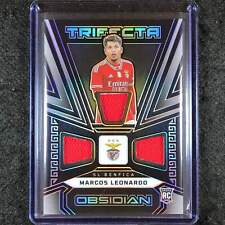 Camiseta de novato 2023-24 Obsidian Soccer MARCOS LEONARDO material triplo 62/99 comprar usado  Enviando para Brazil