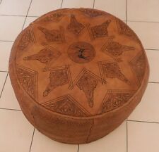 Pouf marocain cuir d'occasion  Yvetot
