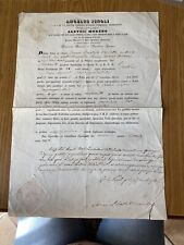 Antica lettera latino usato  Beinasco