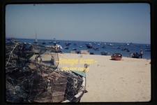 Barco de pesca em Portugal em 1972, Ektachrome Slide aa 21-10b, usado comprar usado  Enviando para Brazil