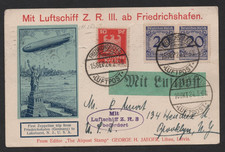 Germany 1924 zeppelin d'occasion  Expédié en Belgium