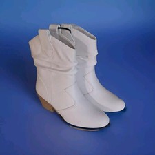 Usado, Botas Bacia tamanho 9w branco panturrilha média novas sem caixa comprar usado Usado, Botas Bacia tamanho 9w branco panturrilha média novas sem caixa comprar usado  Enviando para Brazil