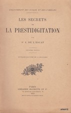 Escap secrets prestidigitation d'occasion Escap secrets prestidigitation d'occasion  Pézenas