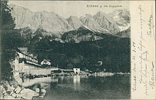 Ansichtskarte eibsee zugsitze gebraucht kaufen  Eggenstein-Leopoldshafen