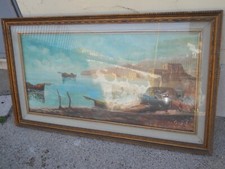 Tela cornice autore usato  Napoli