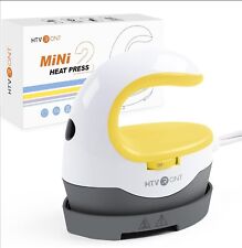 Mini máquina de prensa térmica pequena máquina de prensa de ferro para camisetas transferência de vinil  comprar usado  Enviando para Brazil