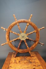 Ships wheel wooden for sale  SOUTHAMPTON
