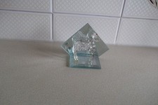 Glass deer figurine for sale  DAGENHAM