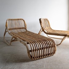Pair vintage bamboo for sale  BRISTOL