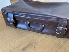 Retro leder reisekoffer gebraucht kaufen  Untergriesbach