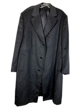 mens cashmere top coat for sale  Brooks