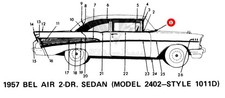 1957 chevy hardtop for sale  Apopka