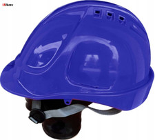 Kask hełm roboczy THOR budowlany 4-pkt niebieski CONSORTE , używany na sprzedaż  PL