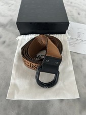 Mcm logo webbing gebraucht kaufen  Berlin