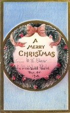 Präge glückwunsch weihnachte gebraucht kaufen  Berlin