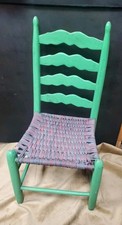woven antique seat chair for sale  Camden