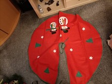 Christmas tree skirt for sale  BOLTON