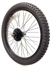 Usado, Bicicleta traseira 20" roda preta 7 velocidades roda livre 2,25" pneu bicicleta MTB infantil #D3 comprar usado  Enviando para Brazil
