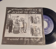 Usado, Chespirito – Asi Cantamos Y Vacilamos En La Vecindad Del Chavo 45 7" MEXICO 1977 comprar usado  Enviando para Brazil