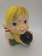 Bola e broche vintage de cerâmica para vaso de boliche comprar usado  Enviando para Brazil