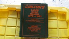 Chilton labor guide for sale  Plymouth