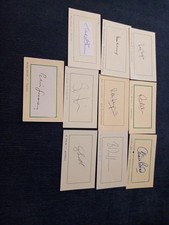 Cricket autographs various for sale  NORTHAMPTON