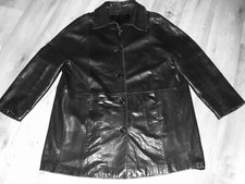 Lammnappa ledermantel schwarz gebraucht kaufen  Deutschland