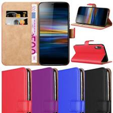 Capa telefone Xperia L3 couro carteira livro flip fólio suporte capa para Sony comprar usado  Enviando para Brazil