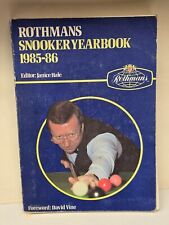 Isbn0356120236 rothmans snooke for sale  CLEETHORPES