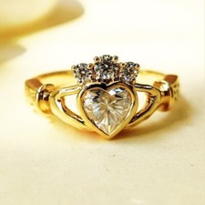 Heart emerald diamond for sale  BIRMINGHAM
