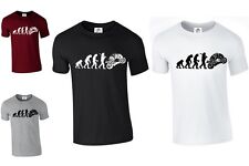 Camiseta Evolution Of Motorbike ciclista motociclista presente XS-3XL (BICICLETA, CAMISETA) comprar usado  Enviando para Brazil