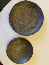 Wand teller messing gebraucht kaufen  Elsoff, Rehe, Oberroßbach
