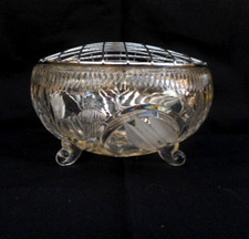 Moulded glass rose for sale  BANBURY