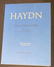 Haydn missa tempore gebraucht kaufen  Wuppertal