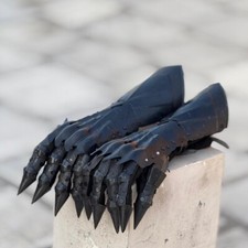 Nazgul Gauntlets Sauron Luvas LOTR Conjunto de Armadura Cosplay – Par de Aço Gótico comprar usado  Enviando para Brazil