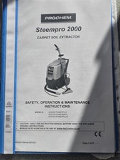 Prochem steampro powerflo for sale  BARNSLEY