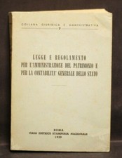 Libro legge regolamento usato  Palermo