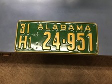 Alabama license plate for sale  Alexander City