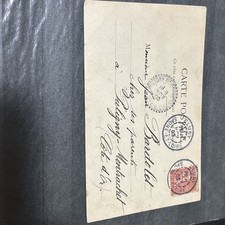 Carte postale française.1905. d'occasion  Domont