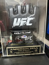 Luva UFC MMA assinada por Anderson Silva PSA CERTIFICADO DE AUTENTICIDADE comprar usado  Enviando para Brazil