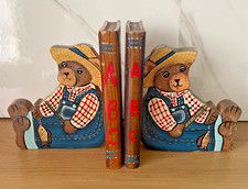 wooden bear alphabet for sale  SANDBACH
