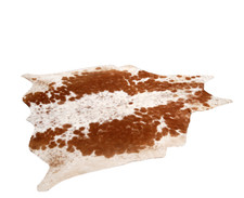 Tapete de couro de vaca 100% genuíno tapete de área couro 17,00 pés quadrados (51"x48") E-106 comprar usado  Enviando para Brazil
