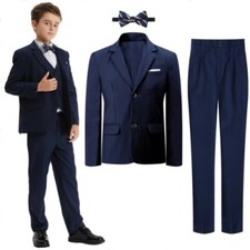 Terno infantil masculino roupa igreja festa blazer casamento flor desempenho conjunto 3 peças comprar usado  Enviando para Brazil