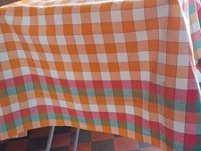 Square cotton checked for sale  FLEETWOOD