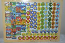 GRÁFICO DE RECOMPENSA DE RESPONSABILIDADE MENINAS MENINOS MELISSA & DOUG QUADRO DE MENSAGENS ARTESANAL  comprar usado  Enviando para Brazil