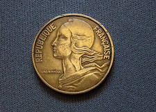 1963 20 centimes usato  Noceto